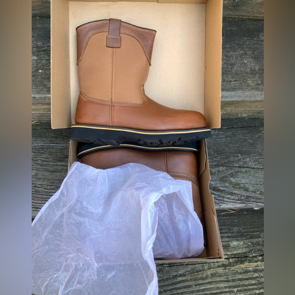 EUC BRAHMA STEEL TOE BOOTS. - Picture 14 of 16
